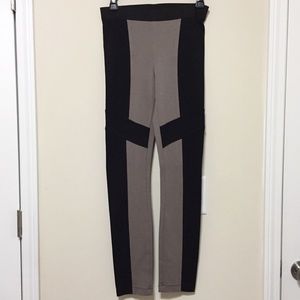 BCBGMaxAzria color block leggings
